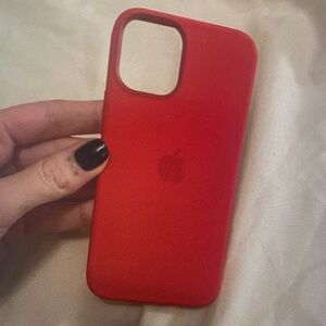 Apple Vibrant Red iPhone Case